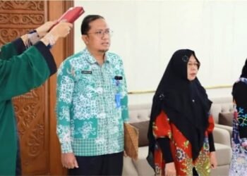 Tiga Pejabat Fungsional Baru Dilantik Wali Kota Bontang, Fokus Perkuat Layanan Kesehatan