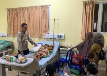 Bocah di Bengalon Diserang Buaya, Polres Kutim Turun Langsung Beri Dukungan