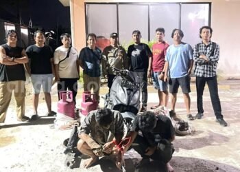 Dua Pencuri Kabel Proyek MBG di Penajam Ditangkap, Beraksi di Lima Lokasi