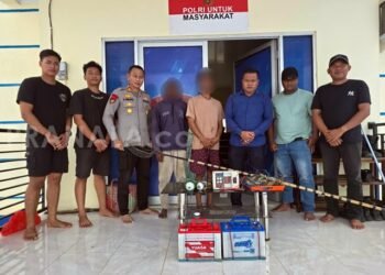 Tangkap Ikan Pakai Setrum, Warga Sangatta Selatan Kutim Masuk Bui