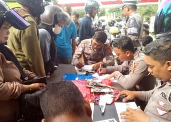 2.310 Pengendara Kena Tilang selama Operasi Zebra Mahakam 2025 di Kaltim