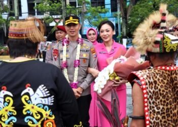Disambut Pedang Pora, Kombes Pol Jerrold Mulai Menakhodai Polresta Balikpapan