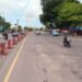 Jalan Rusak dan Berlubang Jalan Poros Makassar–Pare di Pusat Kota Pangkep Rusak Parah, Warga Cemas Kecelakaan Mengintai