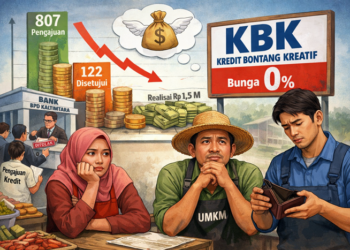 Kredit Bontang Kreatif Tersendat, Ratusan UMKM Terkendala SLIK OJK