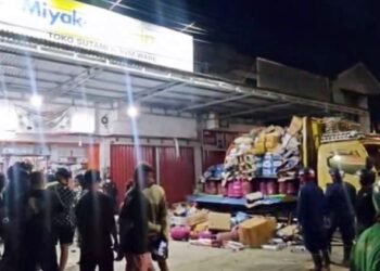 Ledakan Elpiji 12 Kg di Samarinda Tewaskan Sopir Truk saat Rapikan Muatan