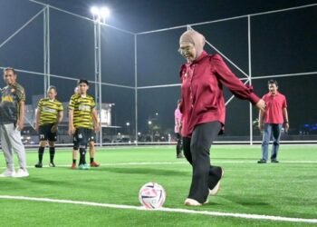 Turnamen Ketua DPRD Cup jadi Uji Coba Lapangan Mini Soccer Baru di Bontang