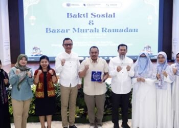Bakti Sosial HIKA PT KNI di Bontang: 130 Sembako Gratis dan Gerobak MAPAN untuk UMKM