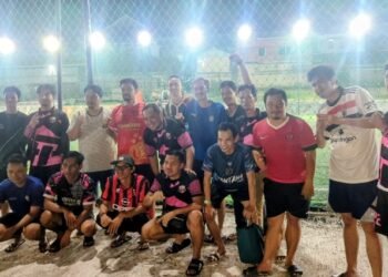 KPU Bontang–Wartawan Main Mini Soccer, Perkuat Kemitraan Penyelenggara Pemilu dan Pers