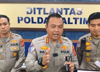 Direktur Lalu Lintas Polda Kaltim, Kombes Pol Ahmad Yanuari Insan.