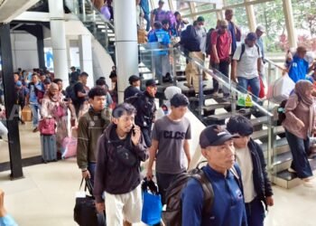 Puncak Arus Balik Lebaran di Balikpapan, 3.212 Pemudik Tiba Kurun Sehari