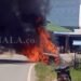 Sempat Terdengar Ledakan, Mobil Xenia Terbakar di Jalan Bengalon–Muara Wahau Kaltim