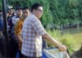 Butuh Rp6 Miliar, Taman Jembatan Mahakam Samarinda Baru Dibangun Separuh