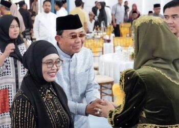 Wali Kota Bontang Hadiri Open House Gubernur Kaltim, Sinergi Daerah Makin Kuat