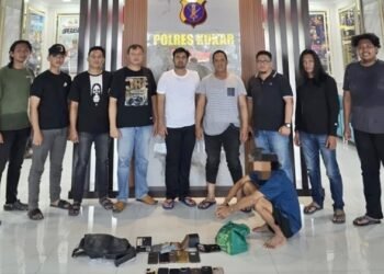 Residivis Spesialis Pencuri di Kawasan Wisata Kukar Ditangkap, Polisi Temukan Banyak Dompet