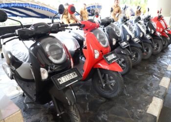 Bukan Milik Pribadi, Seluruh Ketua RT di Kutim Dapat Motor Dinas