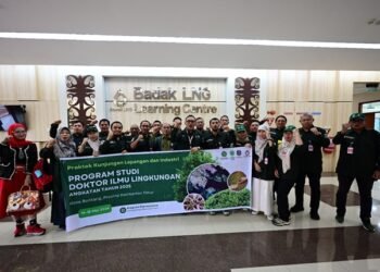 Badak LNG Bontang jadi Laboratorium Lapangan Mahasiswa S3 Ilmu Lingkungan Unmul Samarinda