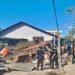 Berdiri di Lahan Pemkot Bontang, Tiga Kios di Rawa Indah Dibongkar