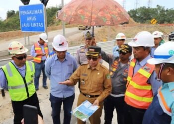 Bupati Kutim Soroti Kemiringan Jalan Nasional Bengalon