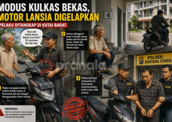 Ditipu Penjual Besi Tua di Bontang, Motor Kakek 73 Tahun Raib