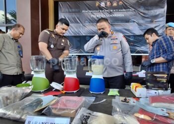 5 Kg Narkoba Dimusnahkan di Samarinda, Jejak Peredaran 3 Bulan Terbongkar