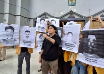 Panggung Wamen HAM di Samarinda Diambil Alih BEM Unmul, Suasana Sempat Tegang