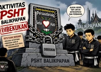 Imbas Bentrok Internal, Aktivitas PSHT Balikpapan Dibekukan Sementara