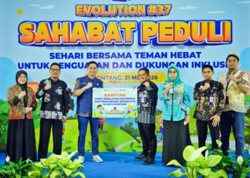 Saat 100 Karyawan Pupuk Kaltim jadi Sahabat Anak 'Spesial' di Bontang