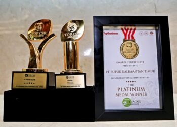 Jejak Nyata di Masyarakat, Pupuk Kaltim Sabet Level Tertinggi TOP CSR Awards 2026