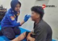 Detik-Detik Bocah 12 Tahun Tersungkur di Depan Mako Damkar Bontang