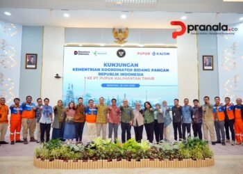 Ditinjau Kemenko Pangan, Pelabuhan Pupuk Kaltim Jadi Contoh Standardisasi Hijau