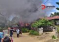 Pemilik ke Samarinda, Rumah di Muara Wahau Hangus Dilalap Api, Kerugian Rp300 Juta